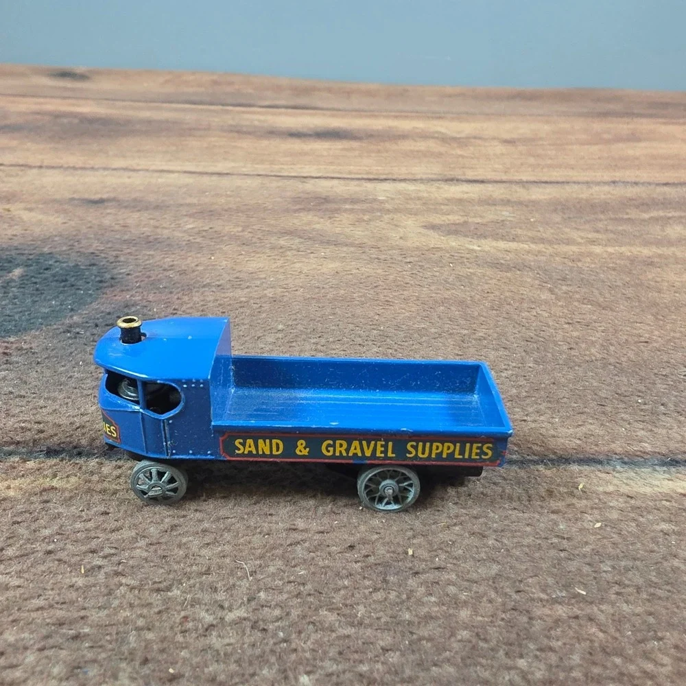 Lesney Models of Yesteryear No 4 Sentinel Steam Wagon Blue Good Original Box